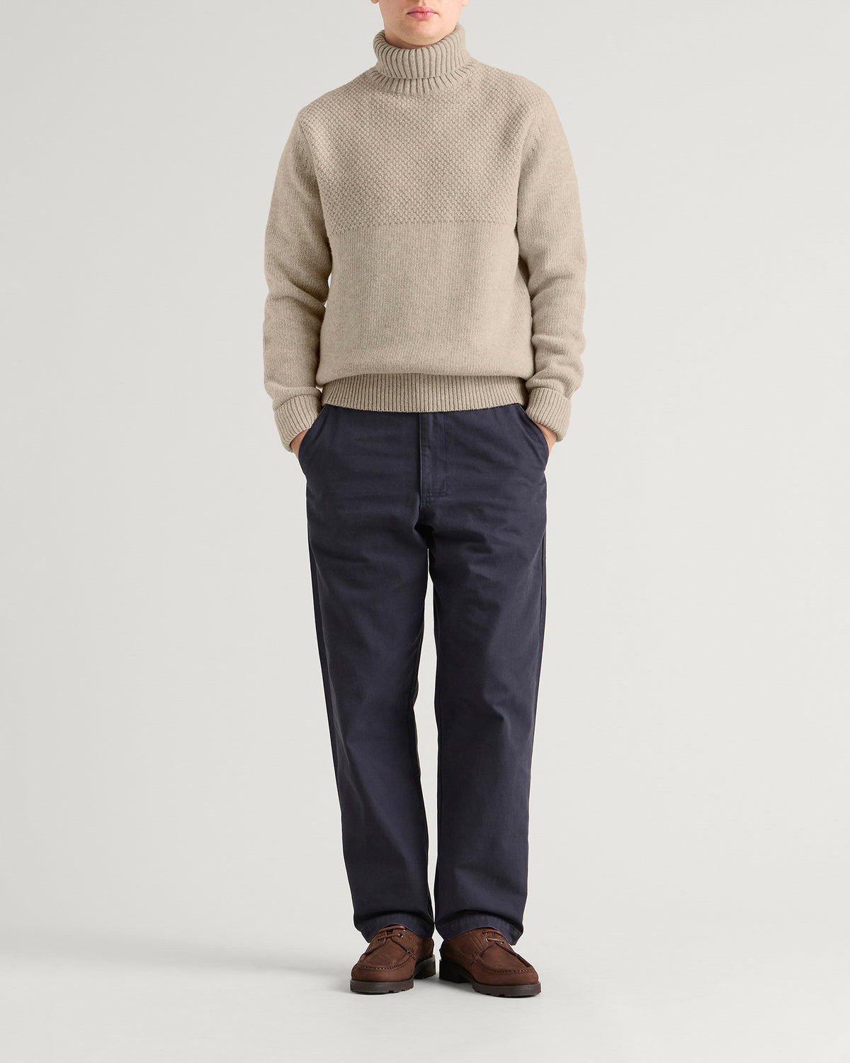 Barbour Heritage + Northcliffe Submariner Roll Neck Jumper