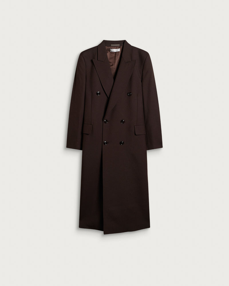 Our Legacy Deep Pangoa Issue Wool Extended Whale Coat