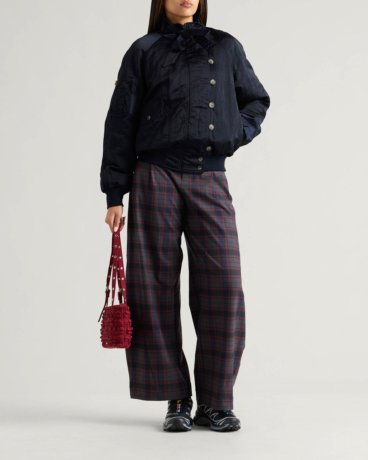 Damson Madder Joanie Bomber Jacket - END. Exclusive