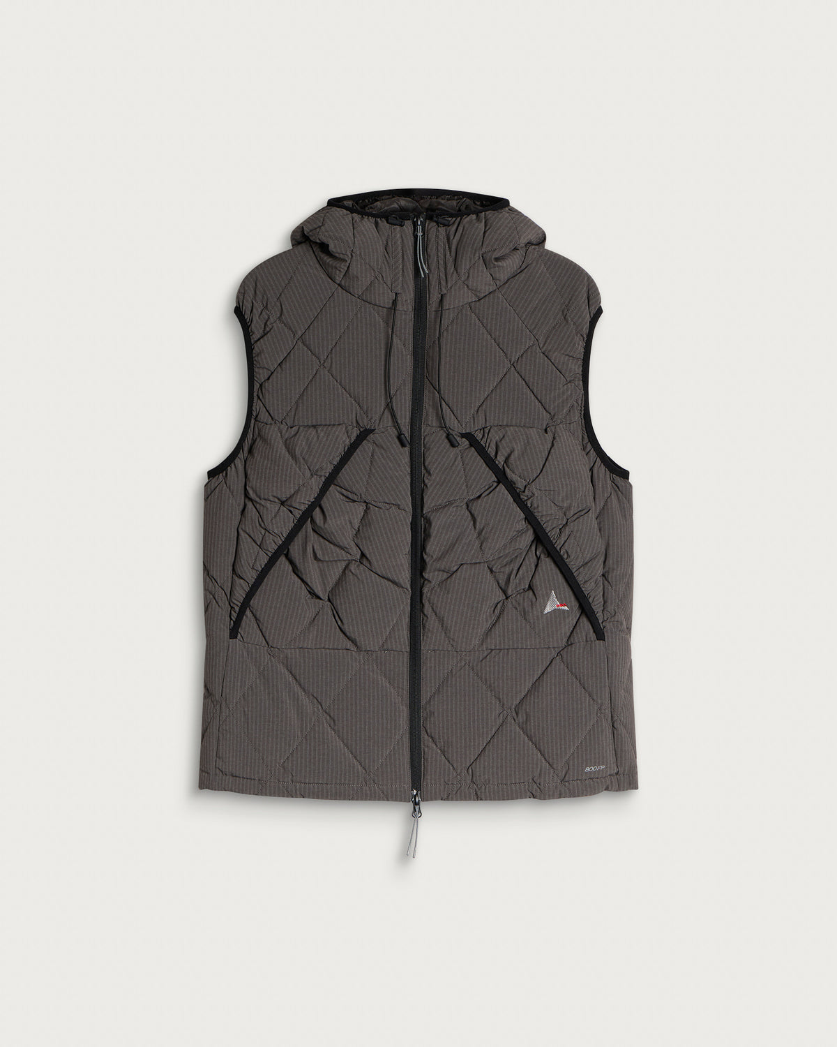 ROA Nuna 800 Fill Power Pinstriped Down Vest