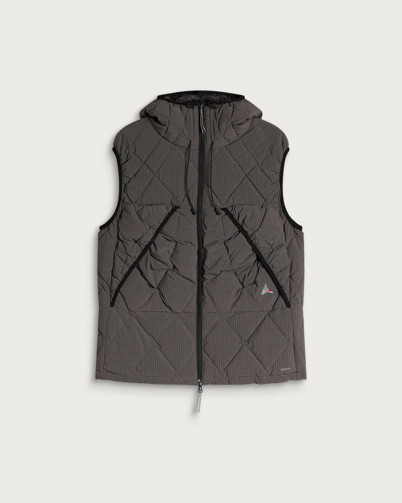 ROA Nuna 800 Fill Power Pinstriped Down Vest