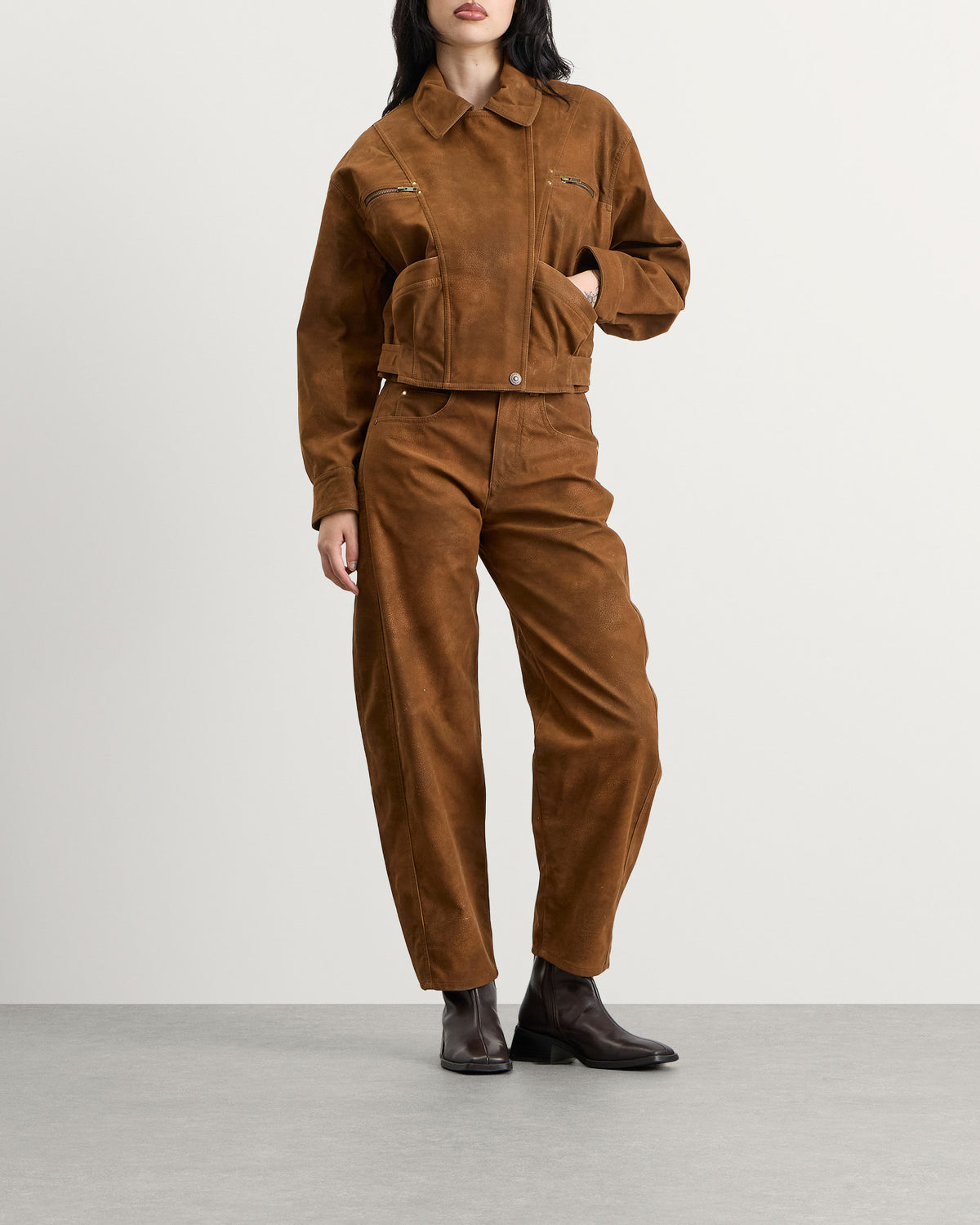 Isabel Marant Étoile Belma Faux Suede Jacket