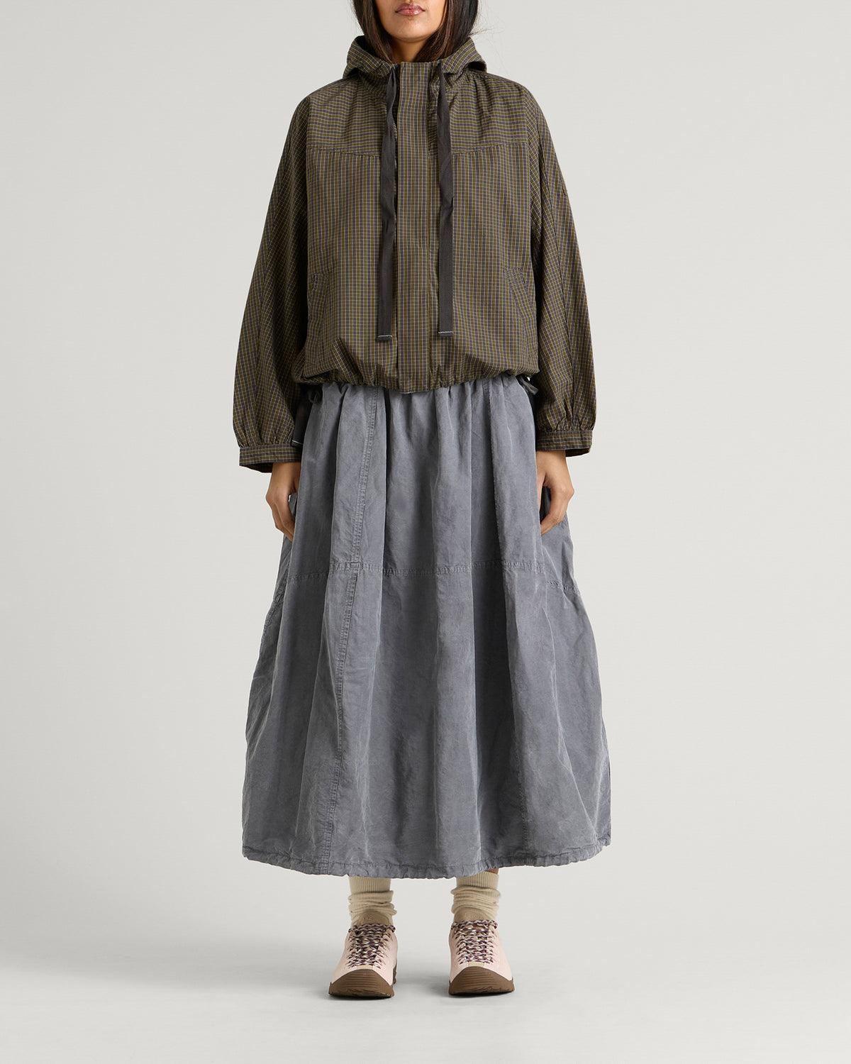 Damson Madder Blake Hooded Top