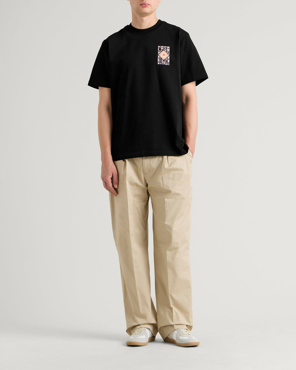 Casablanca Hermons Mirage Printed Classic T-Shirt