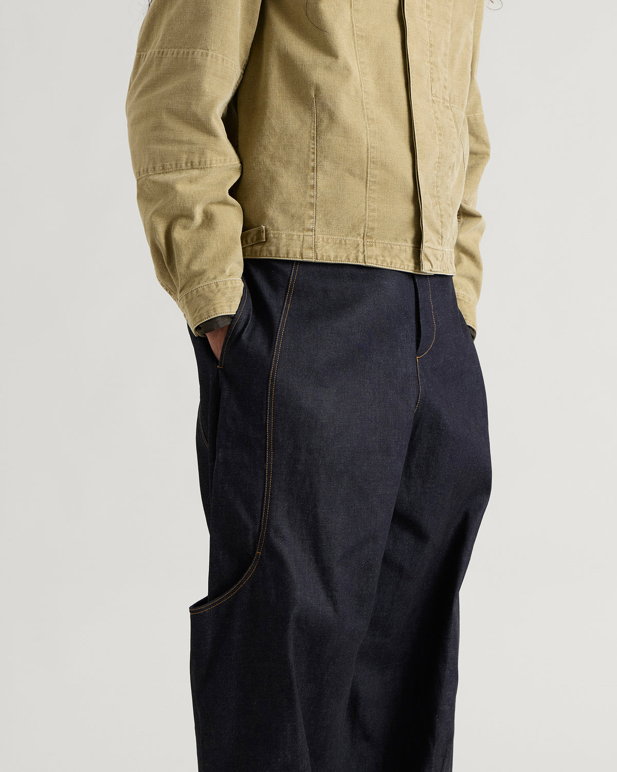 Sage Nation Malay Raw Indigo Jeans