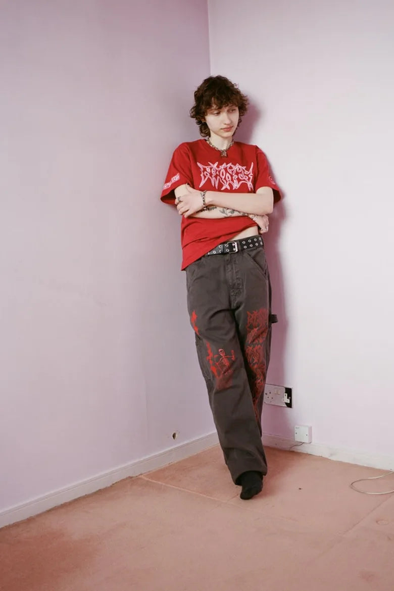 Model wearing t-shirt from Nancy