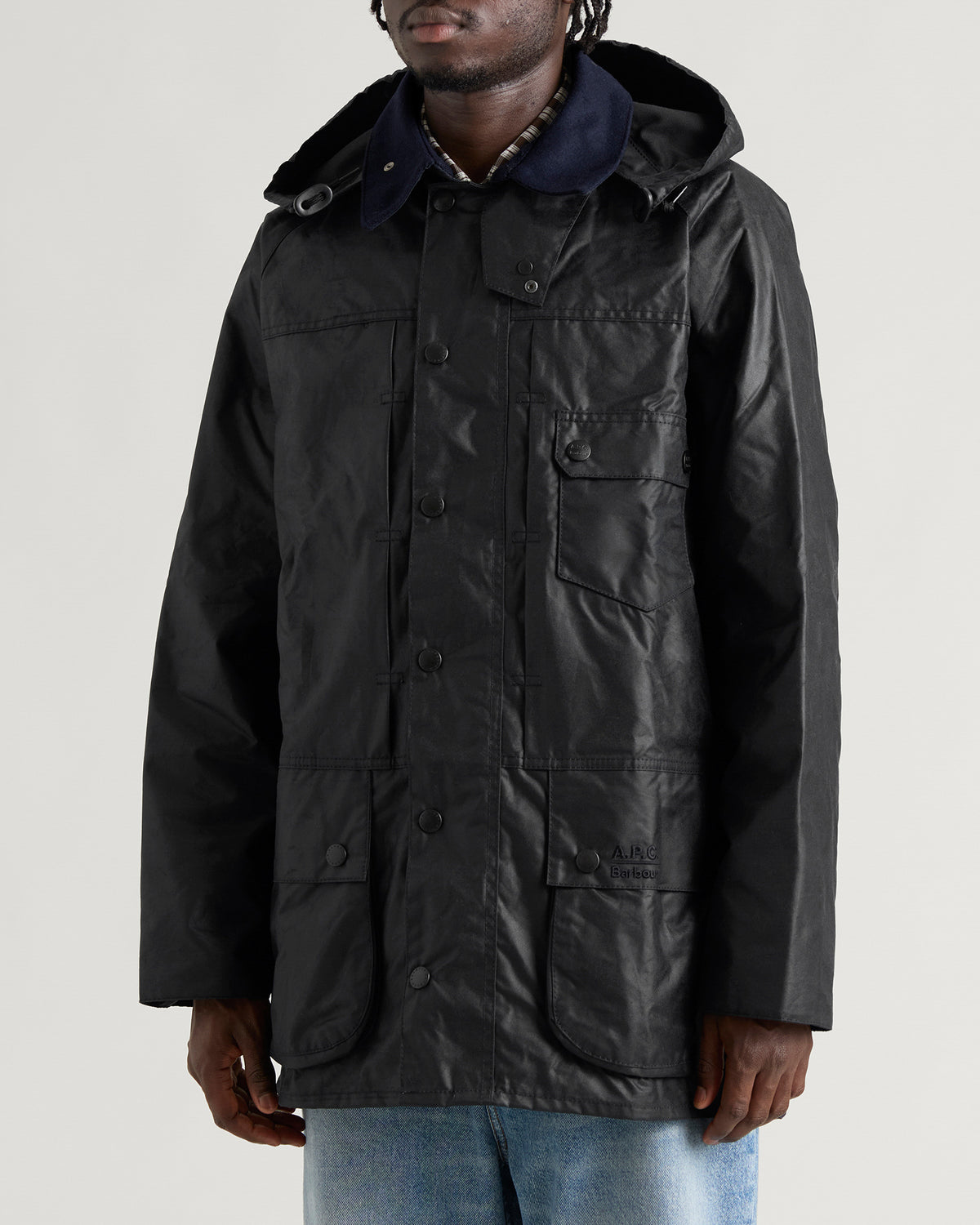 Barbour x A.P.C. Beaufort Wax Jacket