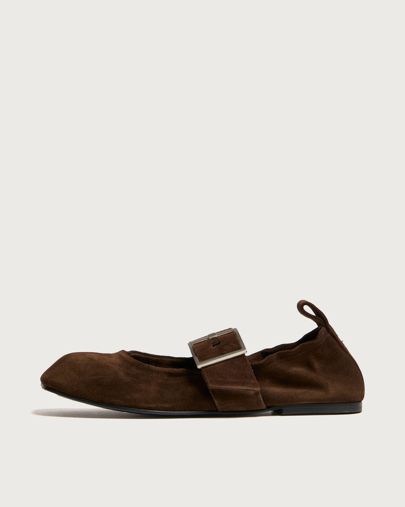 ALOHAS Sarea Leather Ballet Flats