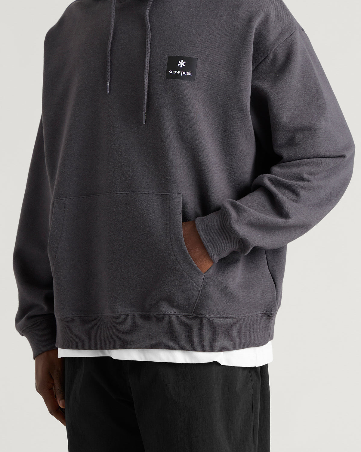 Snow Peak New Standard Square Logo Hoodie
