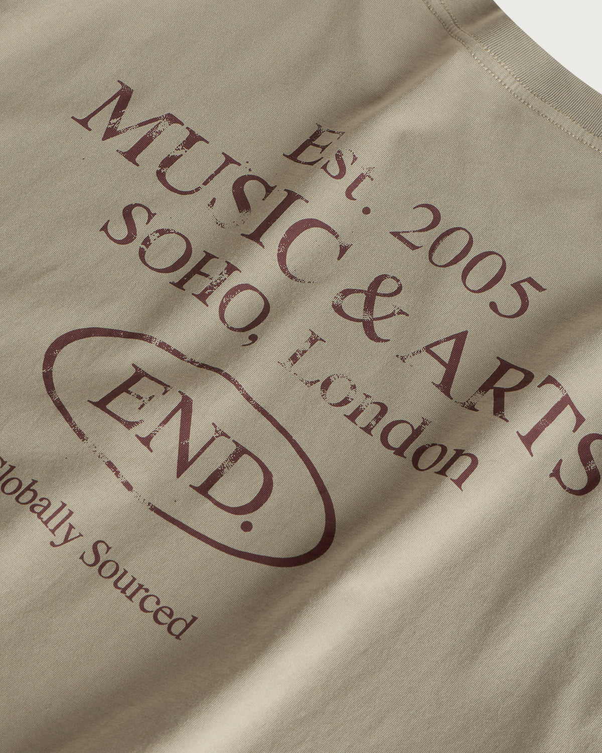END. Worn Established T-shirt