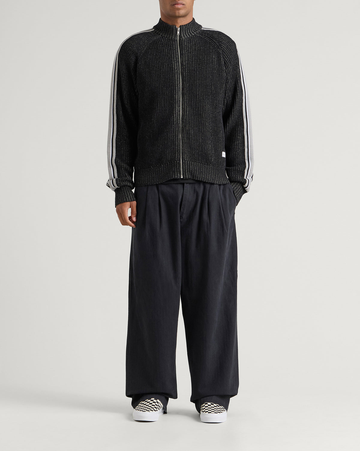 Butter Goods Club Zip Through Knit