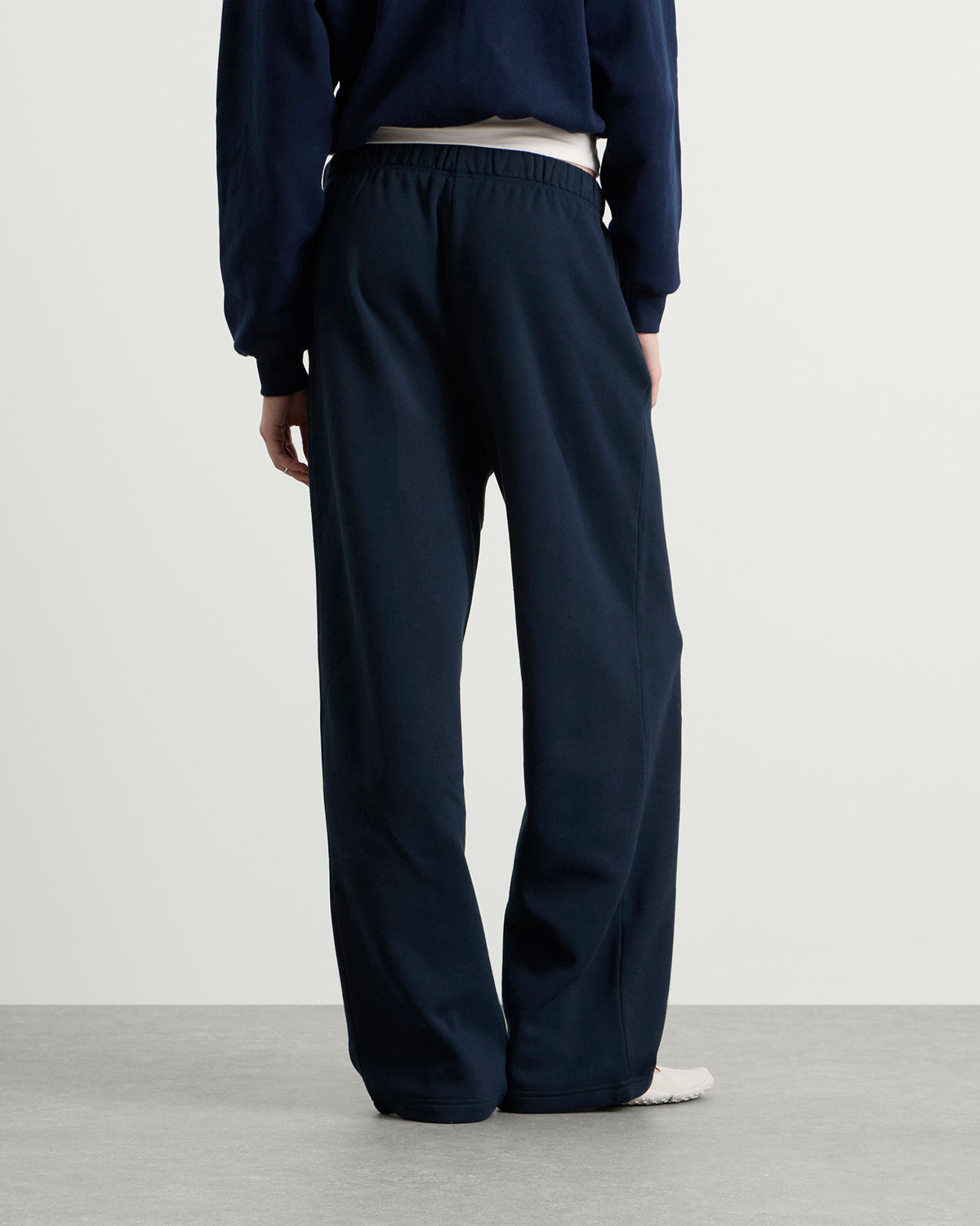 SKIMS Cotton Fleece Classic Straight Leg Pant