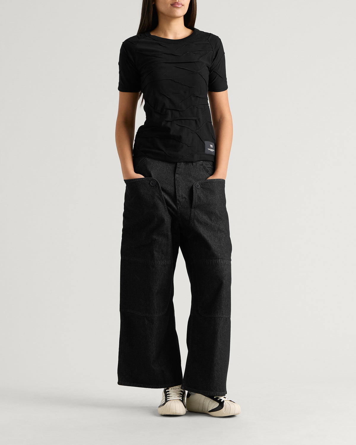 Y-3 Patchwork Cut T-Shirt