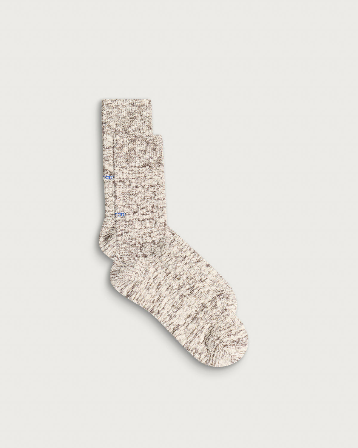 RoToTo Organic Cotton Slub Crew Sock