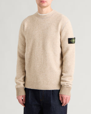 Stone Island Baby Alpaca Blend Jumper Biscuit Melange – END.