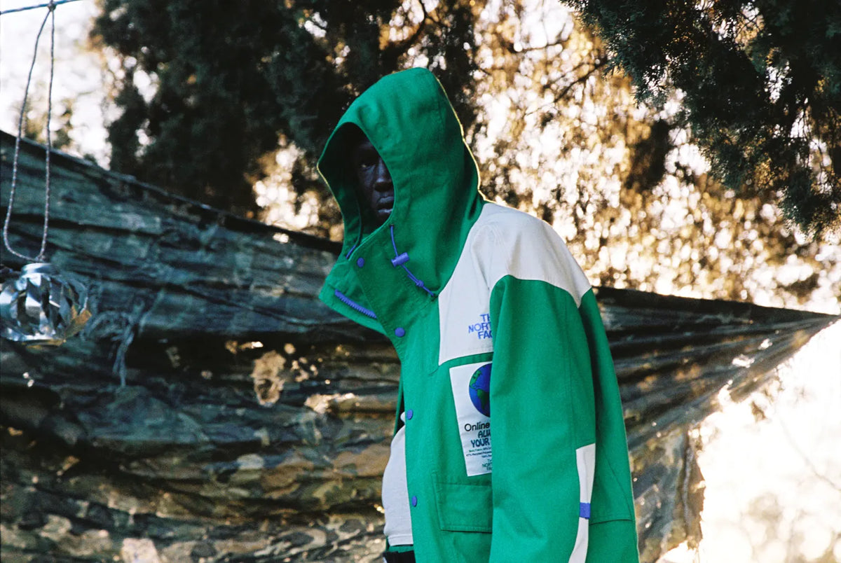 Photoshoot displaying The North Face’s inaugural collaboration with LA-based Online Ceramics