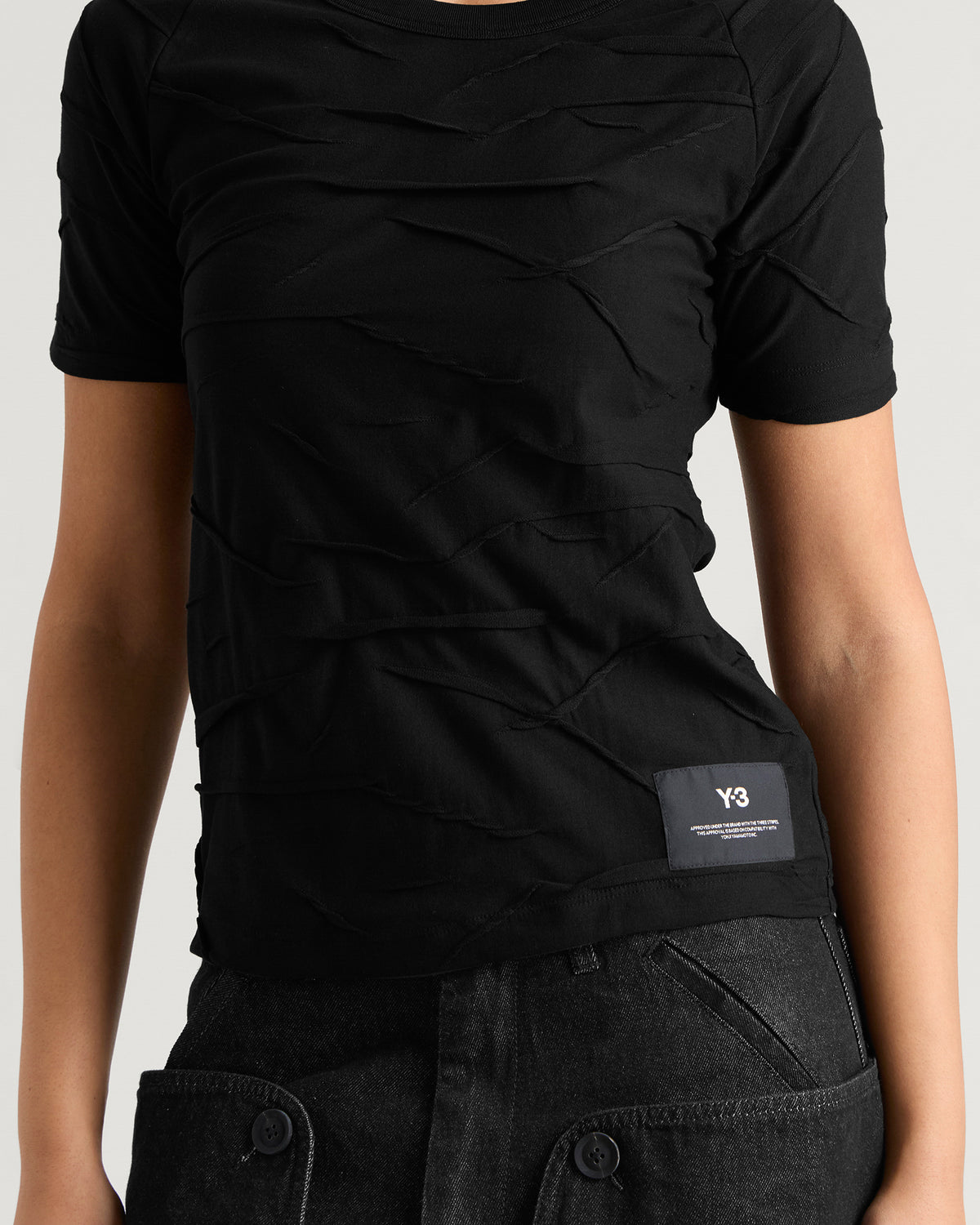 Y-3 Patchwork Cut T-Shirt