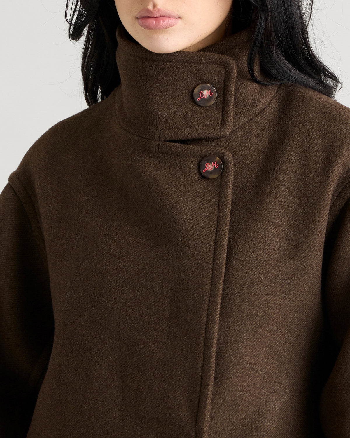 Damson Madder Agnes Wool Coat
