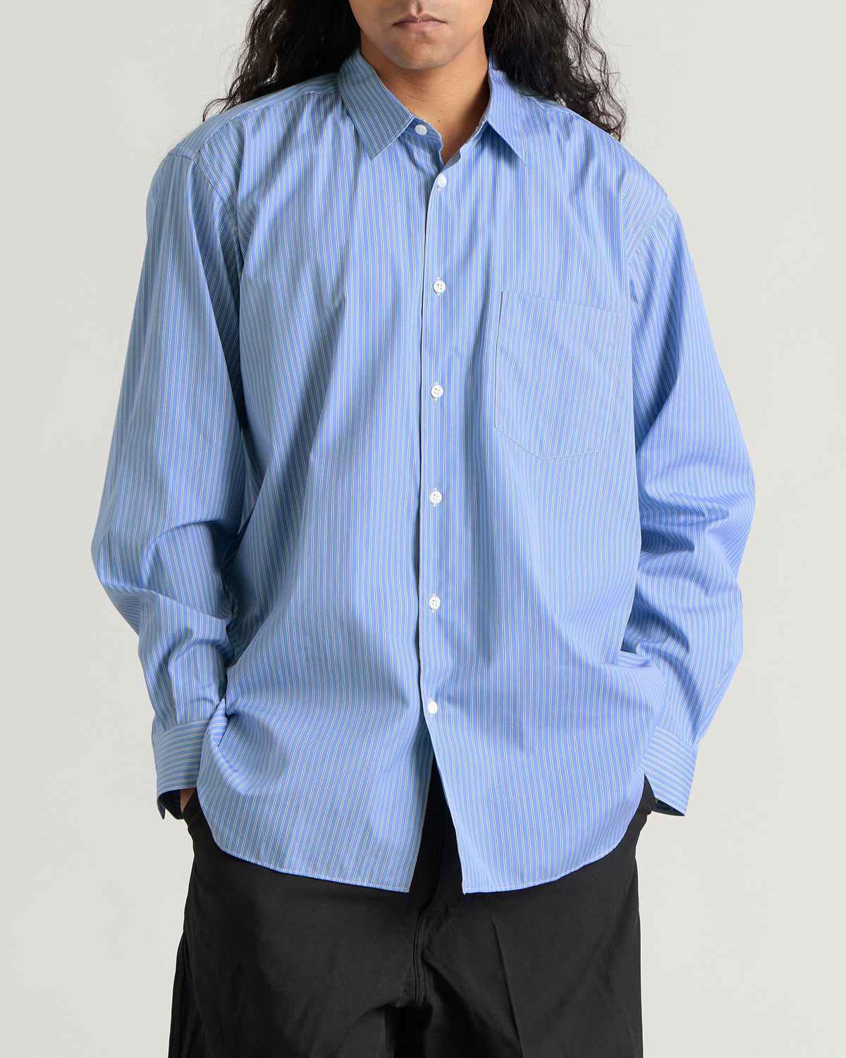 Comme des Garçons SHIRT Cotton Poplin Stripe Shirt