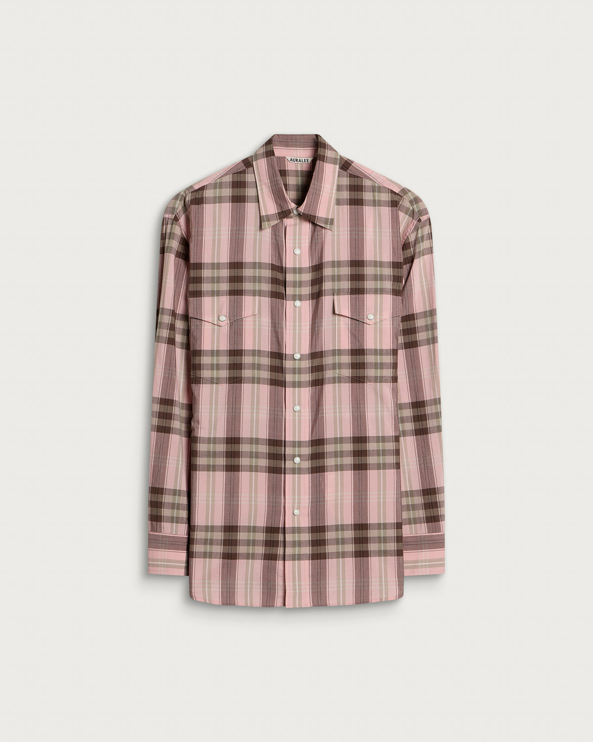 Auralee Check Shirt