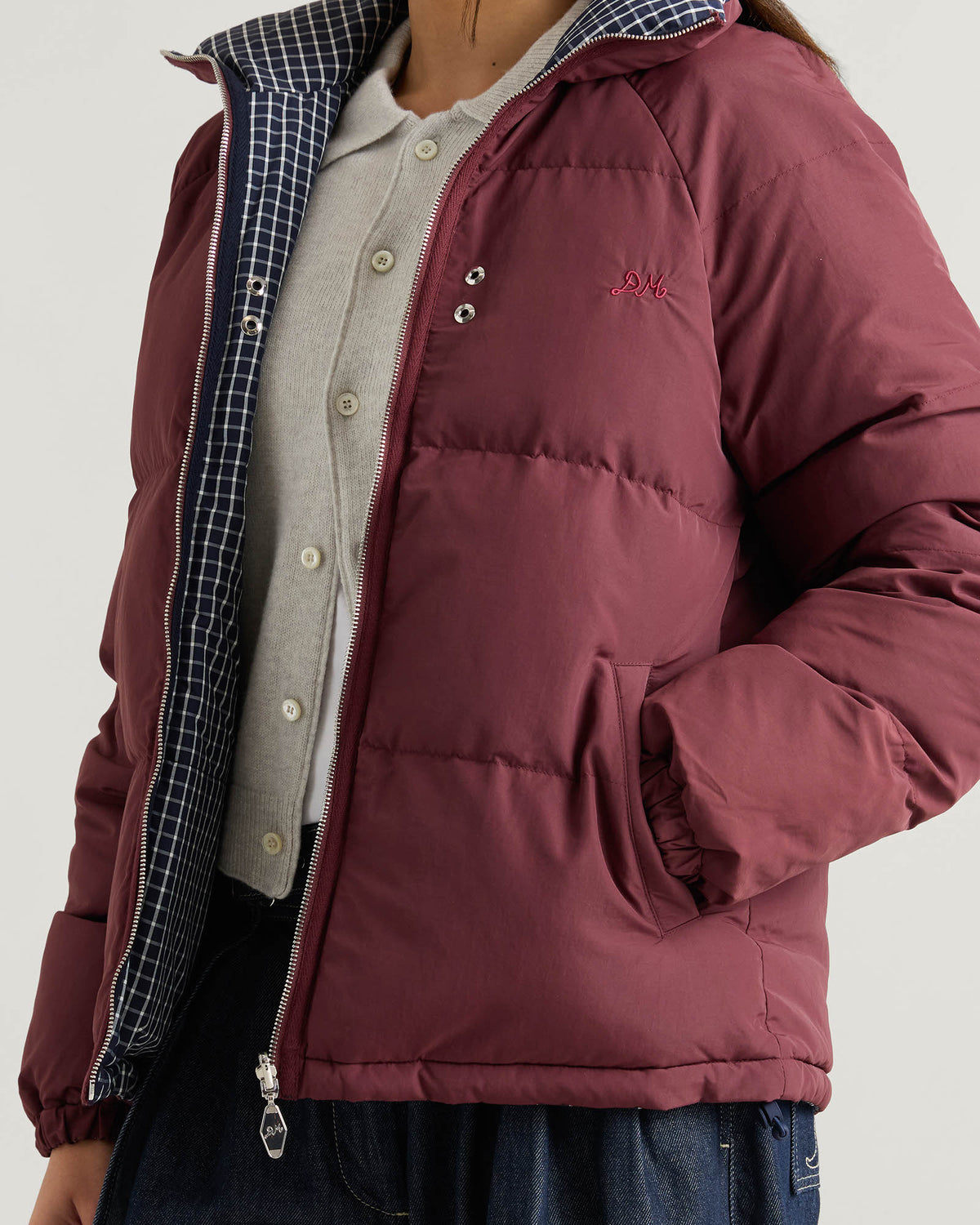 END. x Damson Madder Opal Puffer Jacket