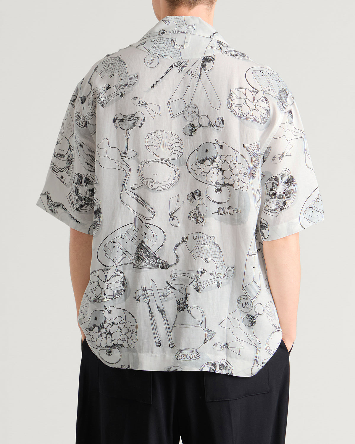 Jacquemus Printed Cocktail Shirt