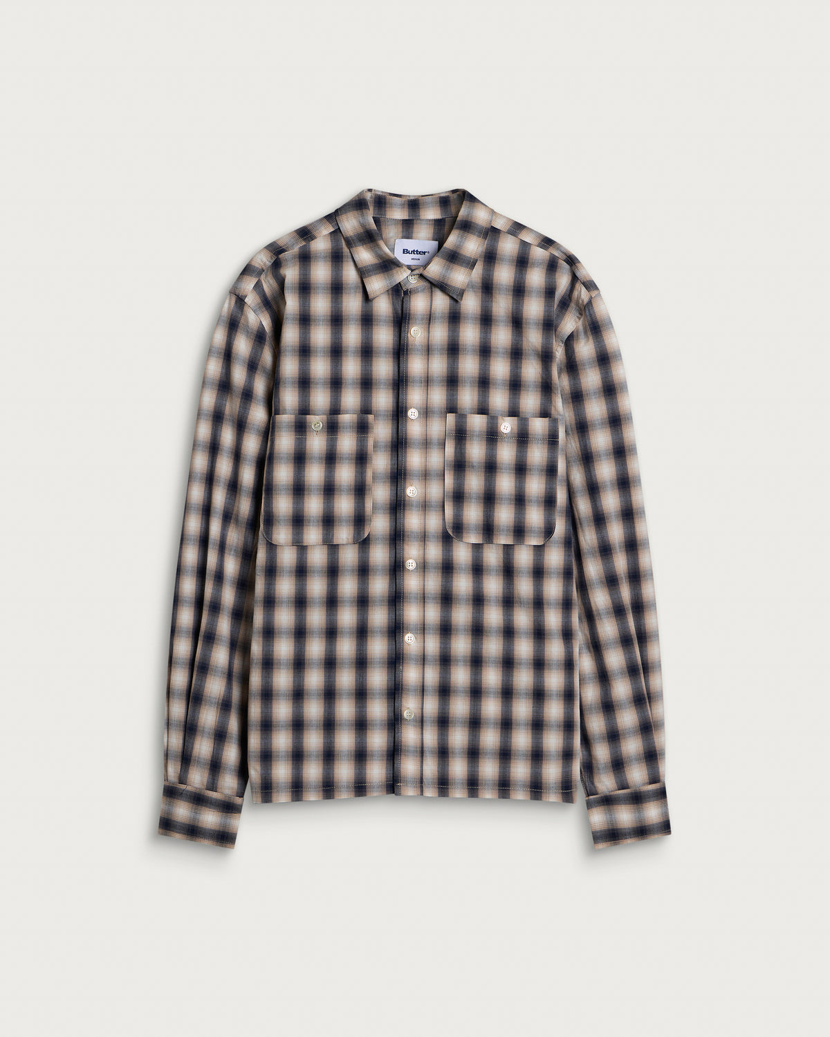 Butter Goods Shadow Plaid Shirt