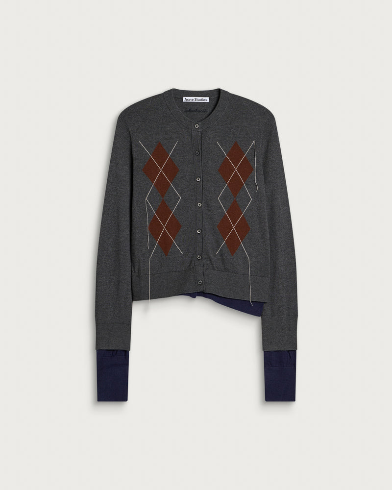Acne Studios Kohona Silky Wool Cardigan