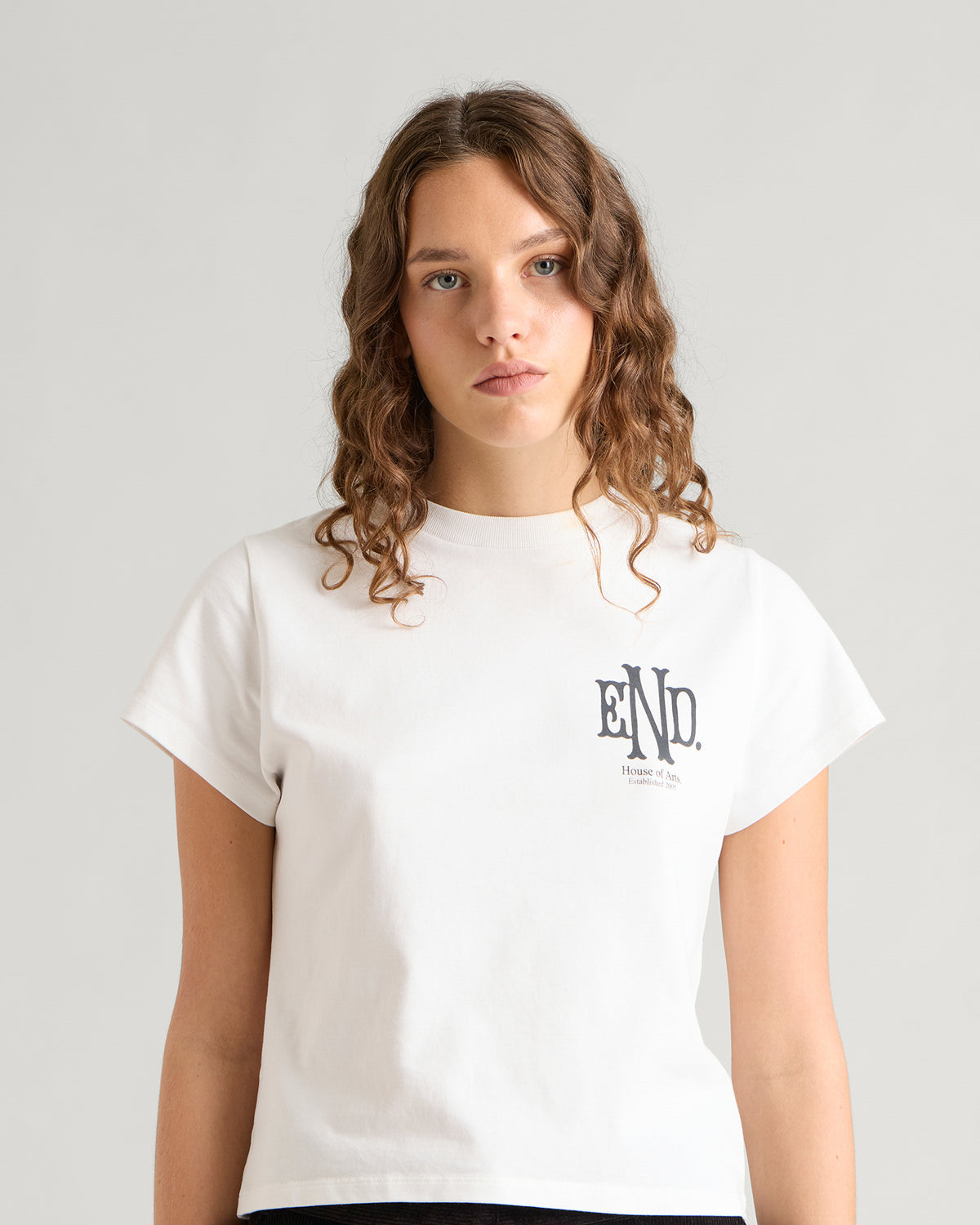 END. Monogram Baby Tee