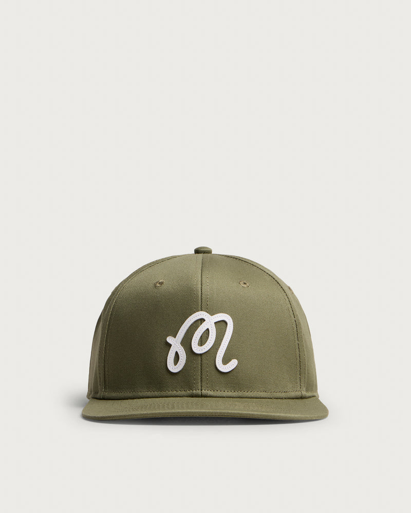 Malbon M Script Snapback