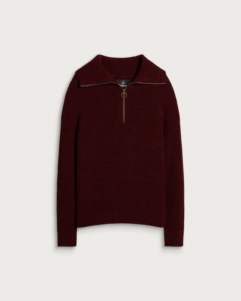 Barbour Riggbay Knitted Half Zip Jumper