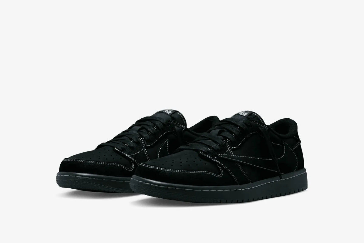 The Travis Scott x Air Jordan 1 Black Phantom sneakers
