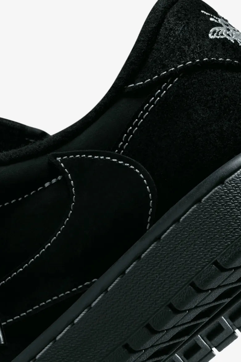 The Travis Scott x Air Jordan 1 Black Phantom sneakers