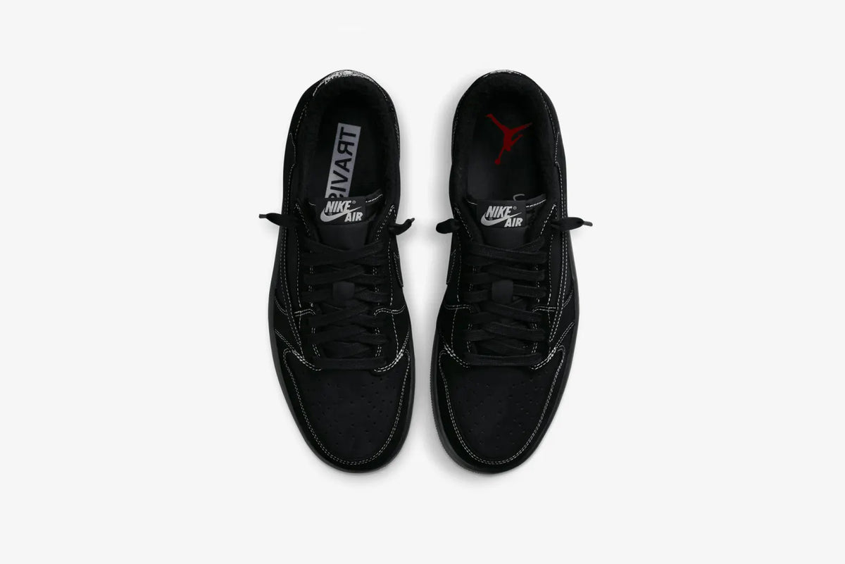 The Travis Scott x Air Jordan 1 Black Phantom sneakers