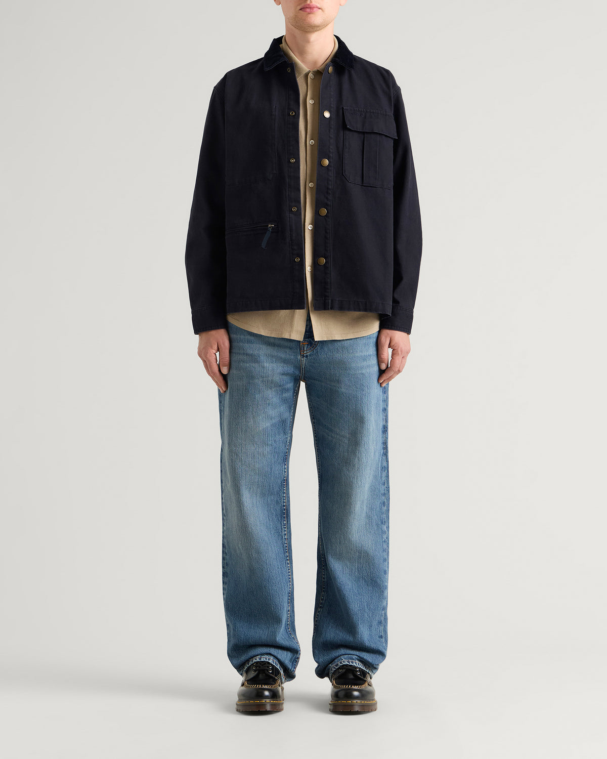 Barbour Heritage + Ursula OS Canvas Overshirt