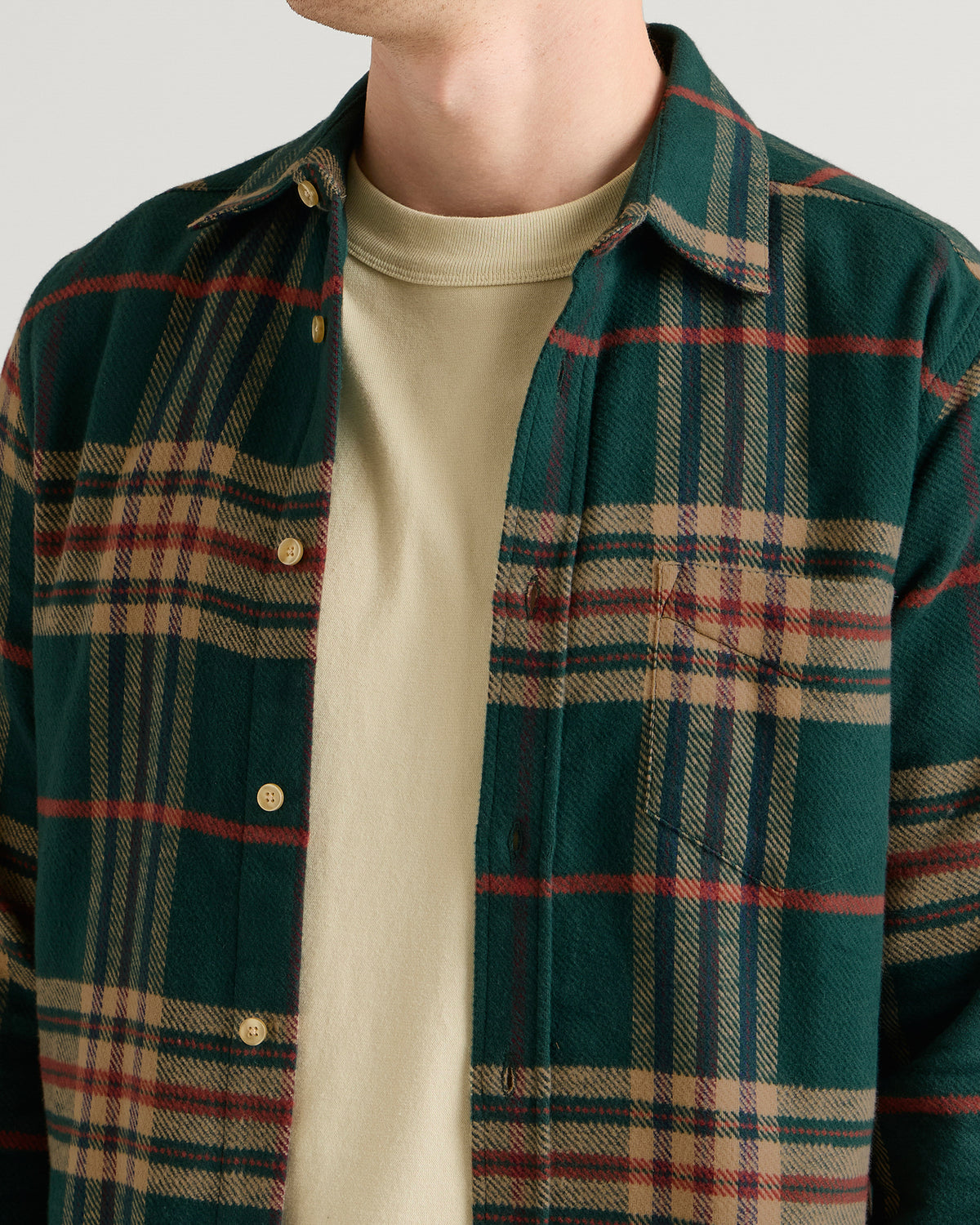 Portuguese Flannel Cervo Flannel Check Shirt