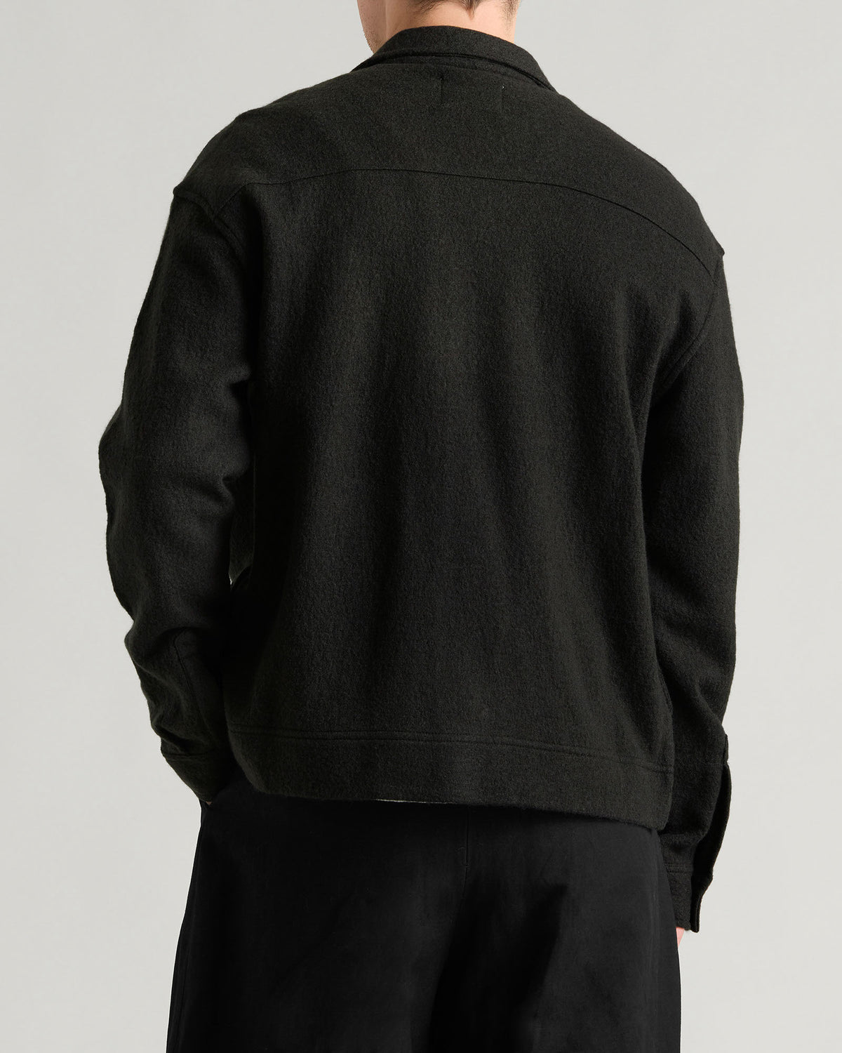 NN07 Reed Boiled Wool Shirt Jacket