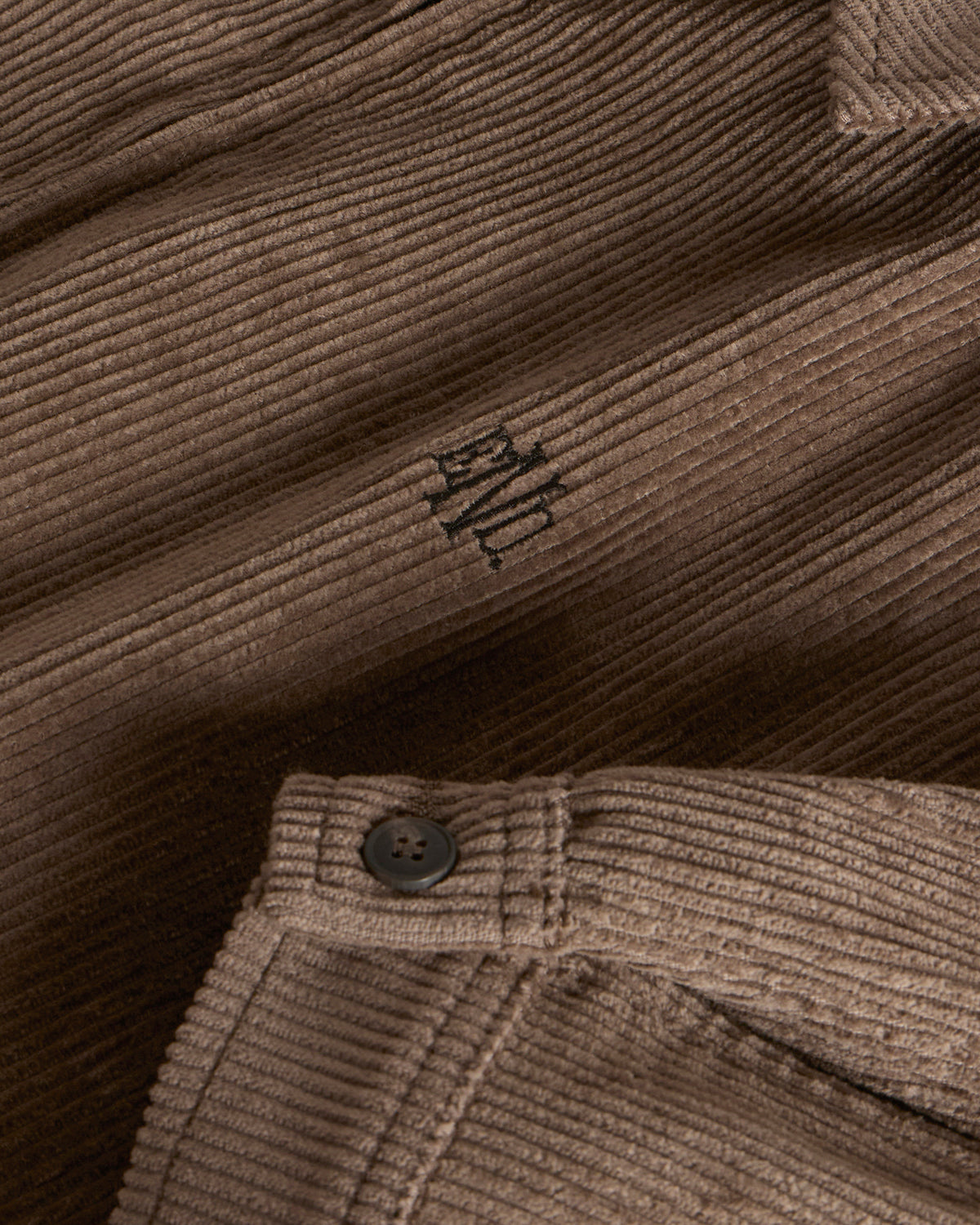 END. Cord Monogram Jacket