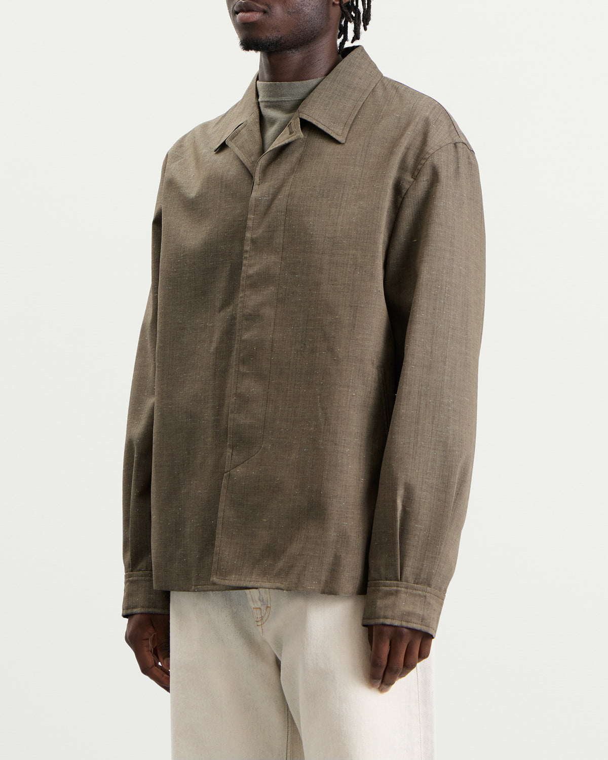 Our Legacy Flowy Fleck Wool Pack Blazer