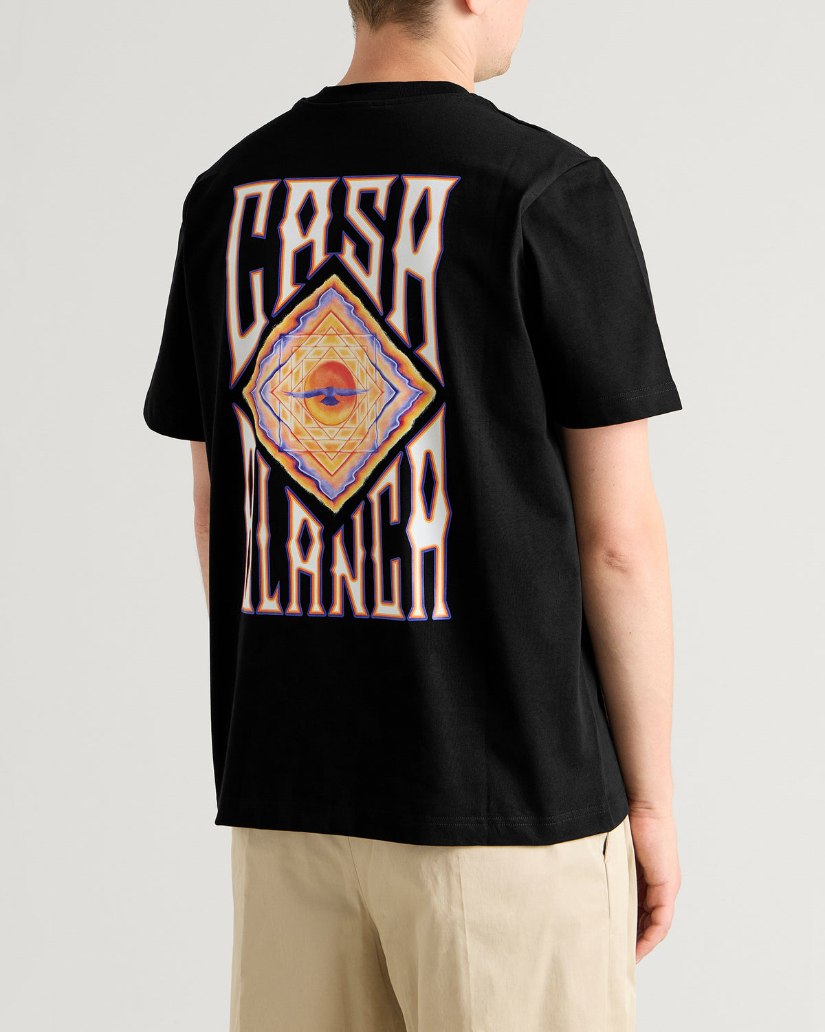 Casablanca Hermons Mirage Printed Classic T-Shirt