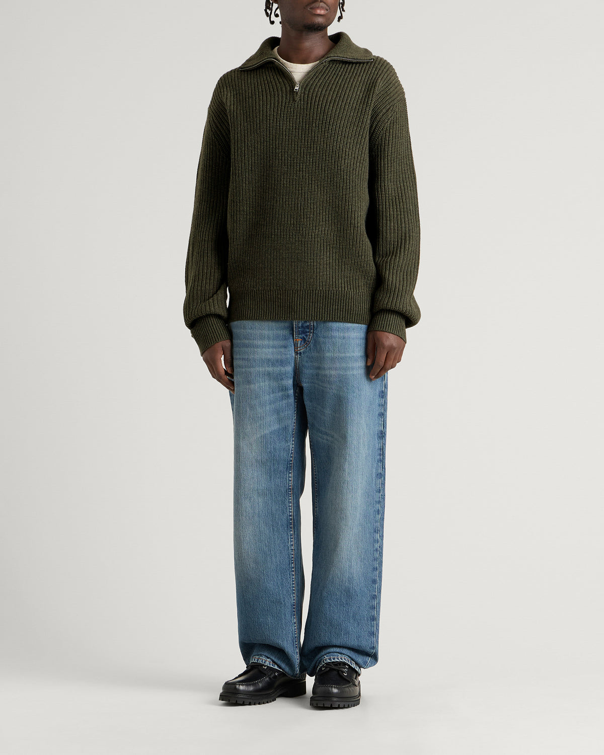 A.P.C. Daniel Quarter Zip Jumper