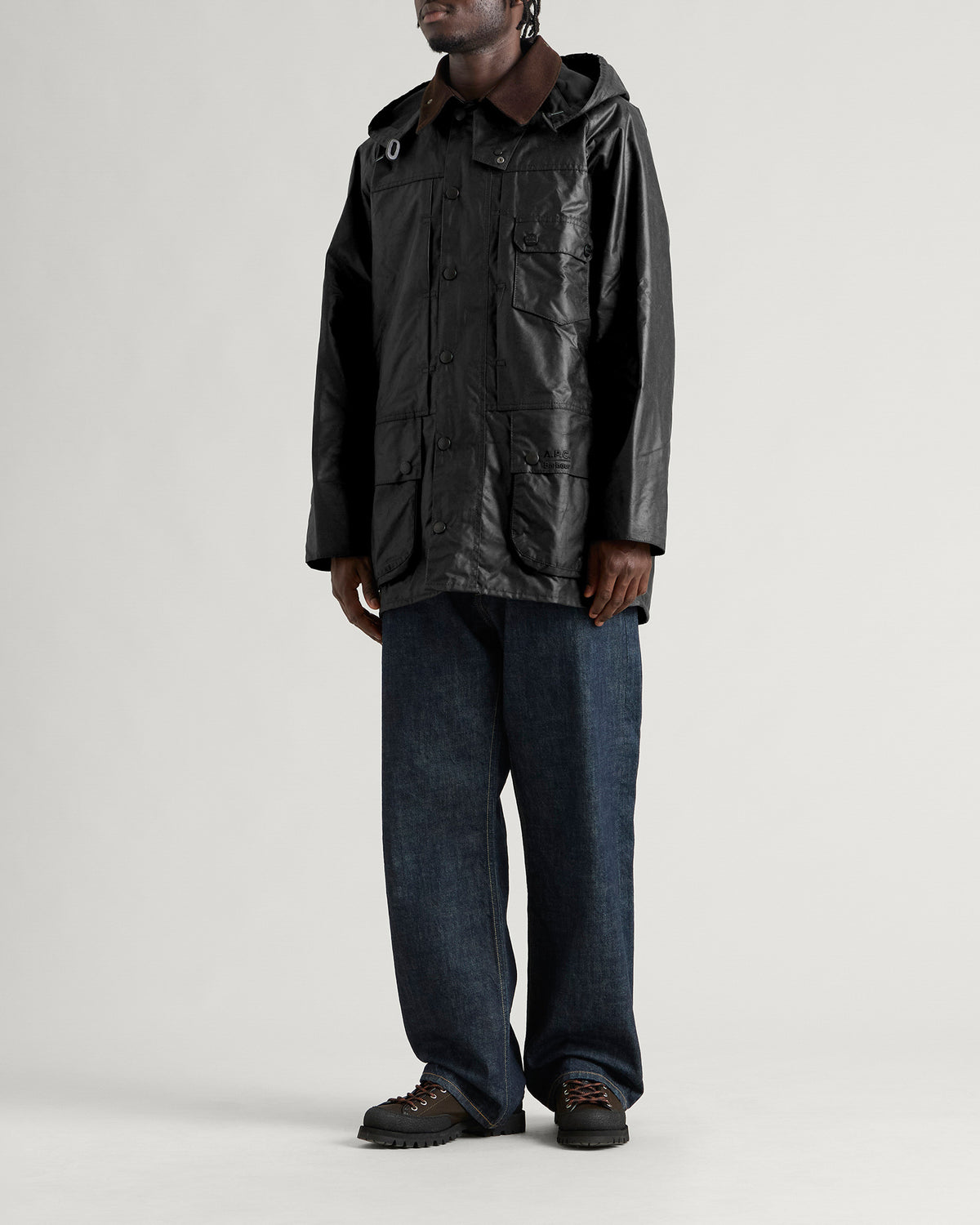 Barbour x A.P.C. Beaufort Wax Jacket
