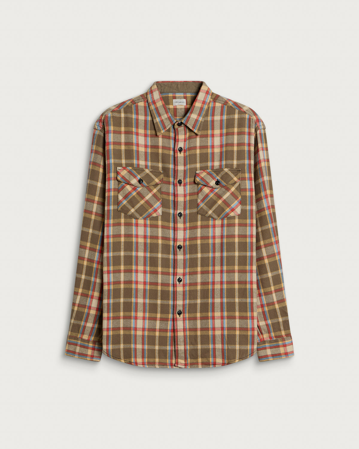 Khakis Heavy Flannel Shirt