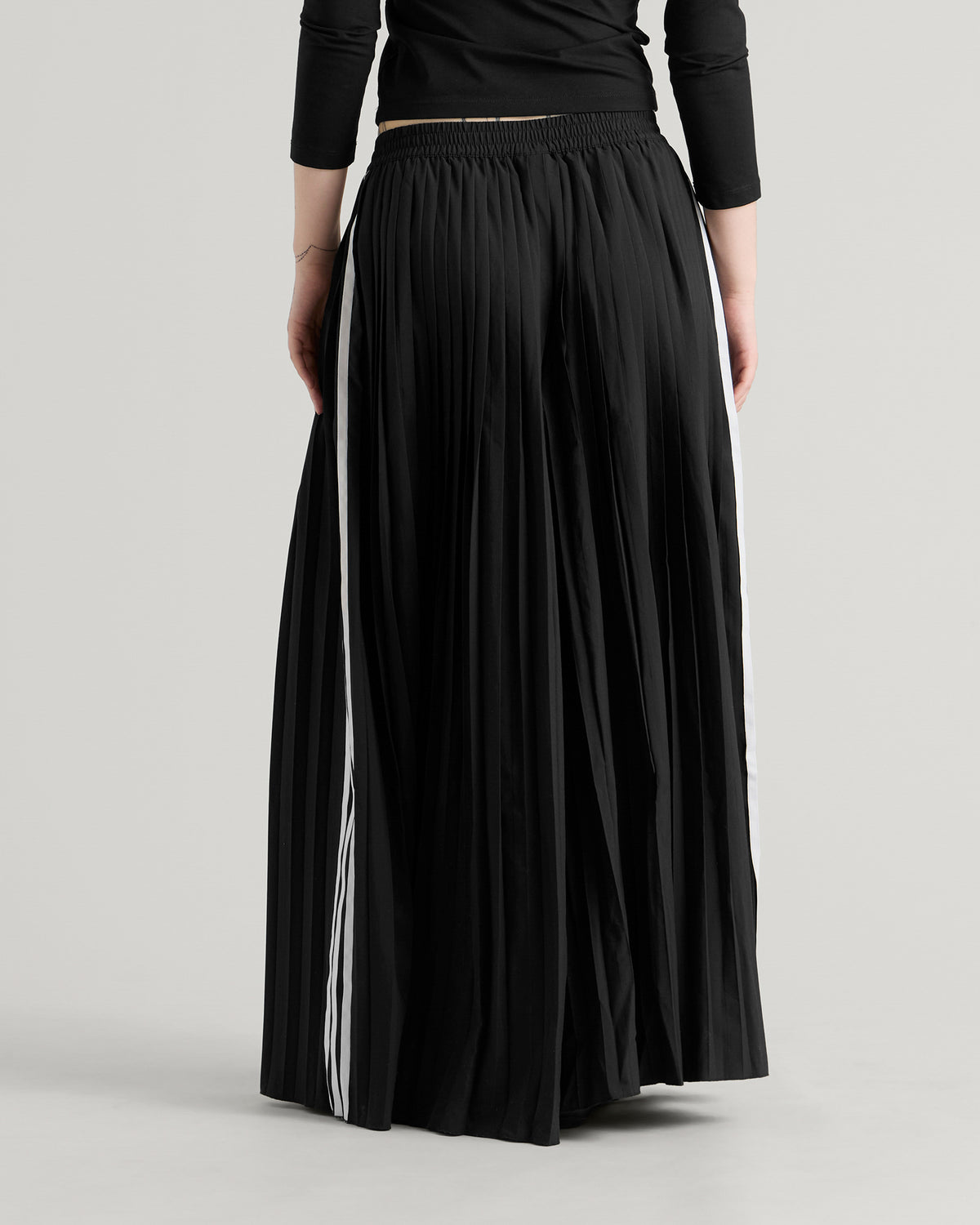adidas Pleated Wide Leg Track Pants