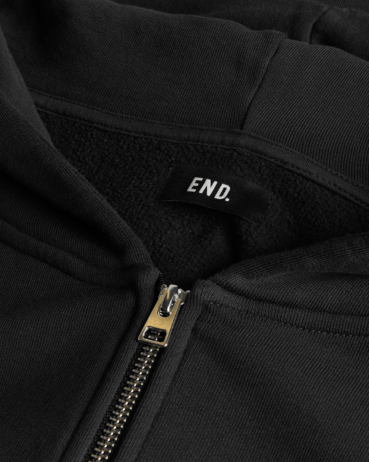 END. Cross Zip Hoodie