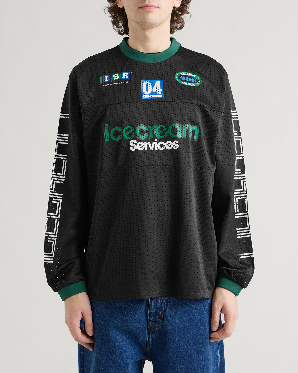 ICECREAM Icecream Services Ls Mesh Top