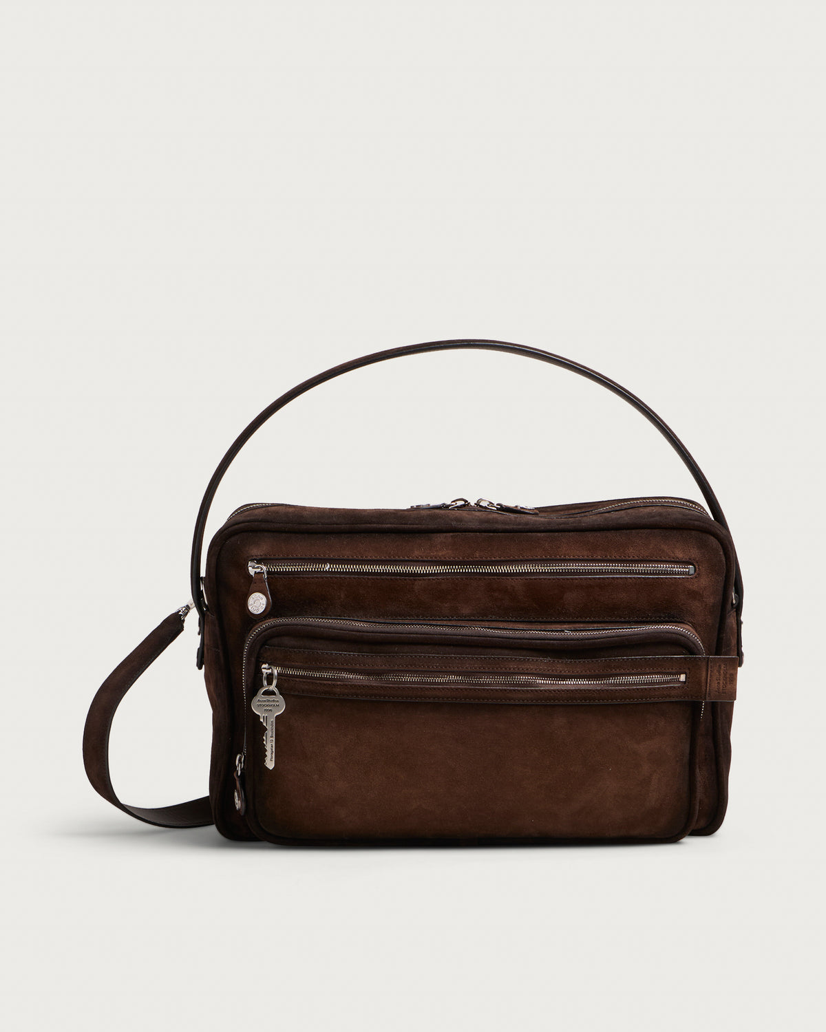 Acne Studios Camero Camera Suede Wax Bag