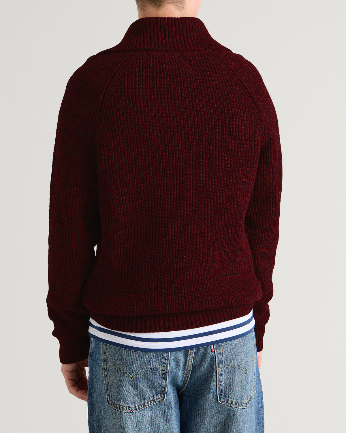 Barbour Riggbay Knitted Half Zip Jumper