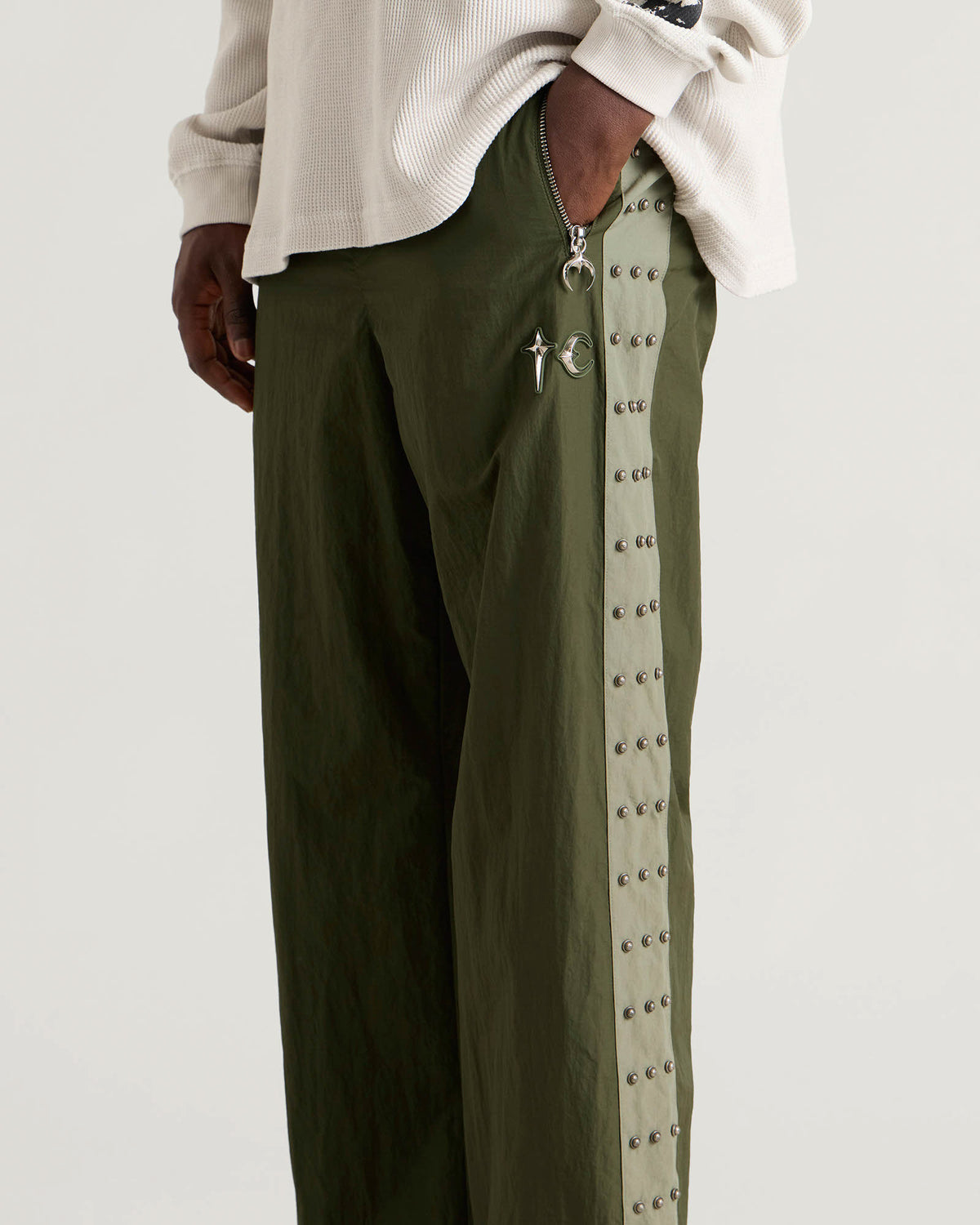 Thug Club Triple Line Stud Track Pants