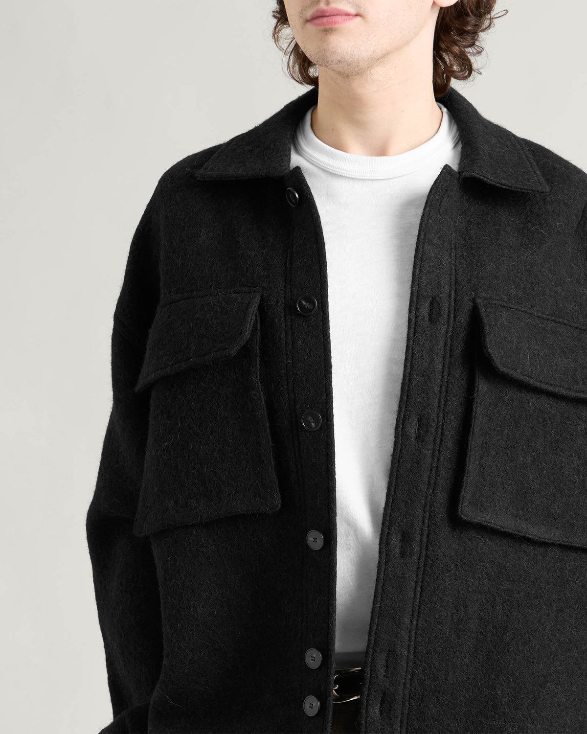 Entire Studios Fjord Wool Shirt Jacket